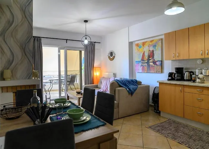 Premium Athenian District Urban 1 Bedroom Flat B